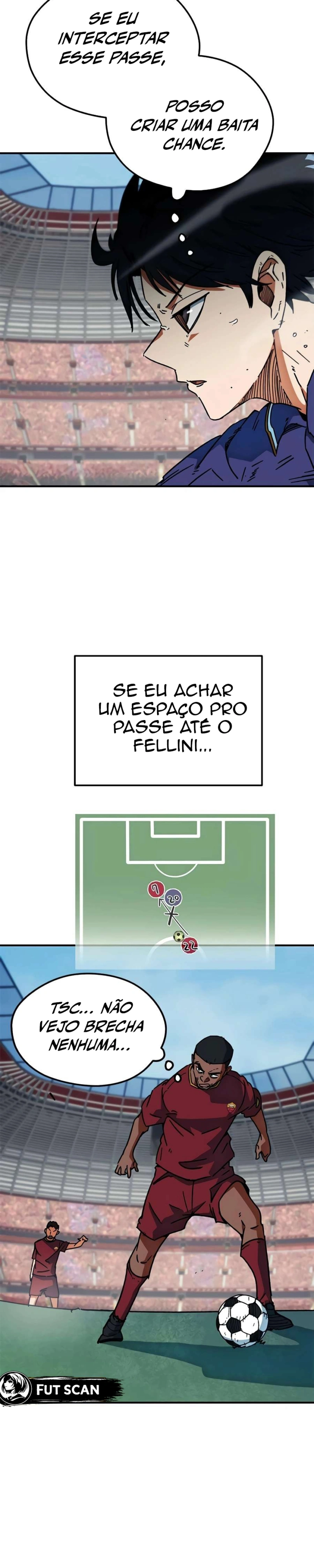 Acham Que Eu Sou um Gênio do Futebol Capítulo 37 Página 36