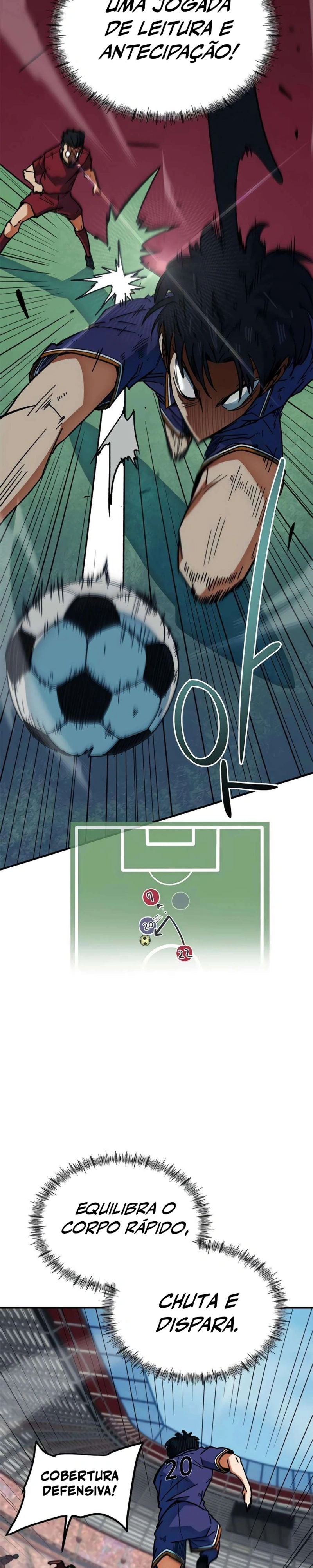 Acham Que Eu Sou um Gênio do Futebol Capítulo 37 Página 39