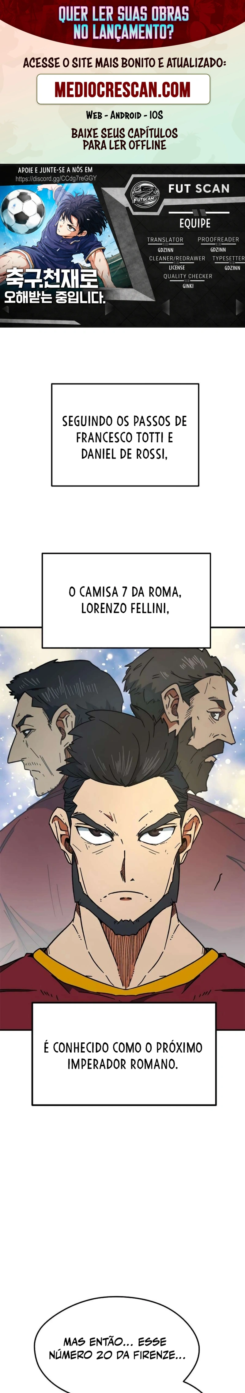 Acham Que Eu Sou um Gênio do Futebol Capítulo 38 Página 1
