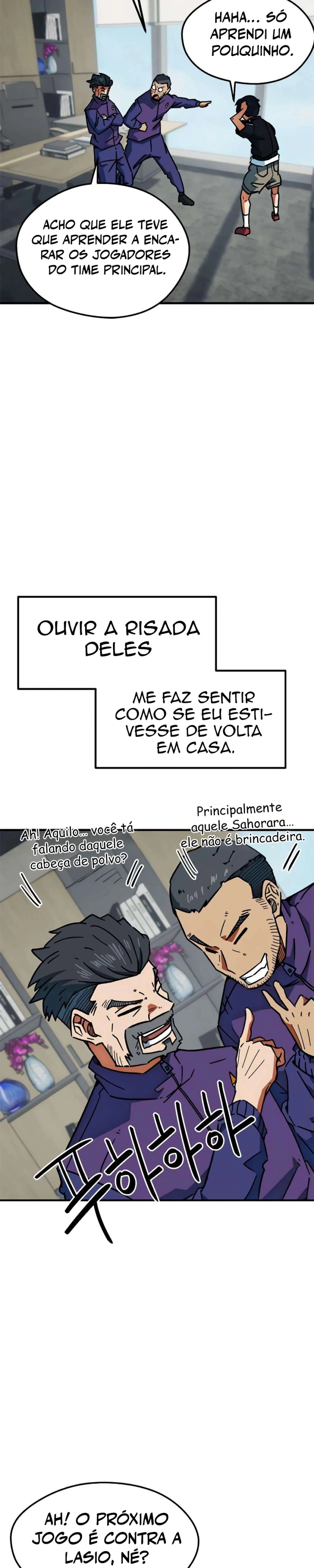 Acham Que Eu Sou um Gênio do Futebol Capítulo 38 Página 36