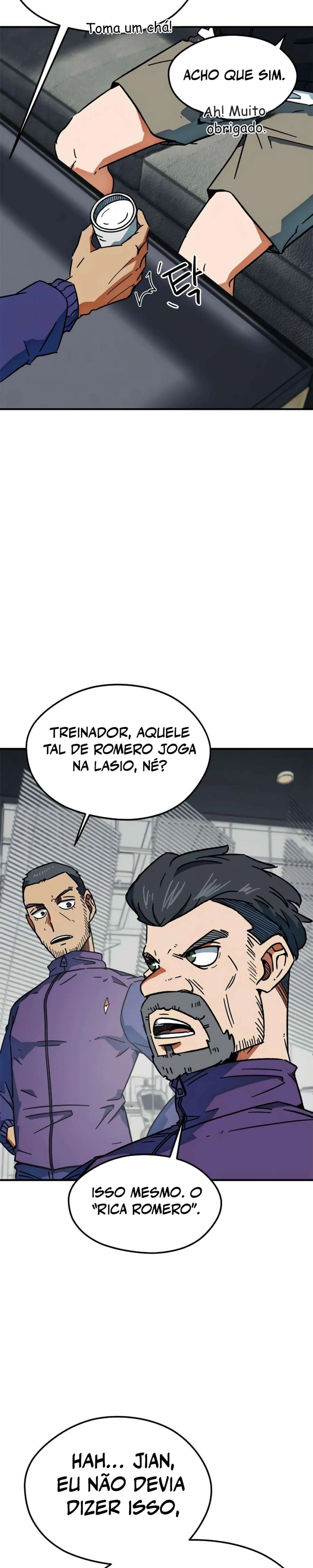 Acham Que Eu Sou um Gênio do Futebol Capítulo 38 Página 37