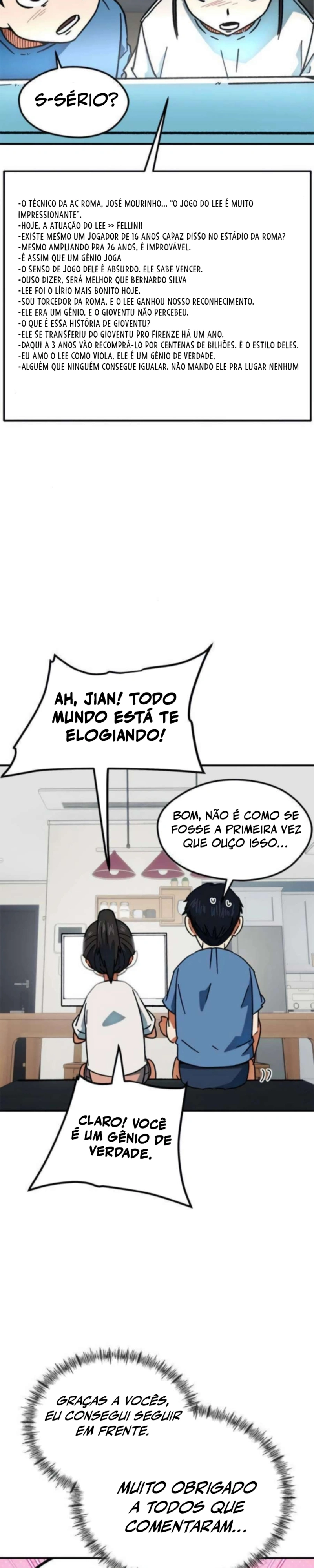 Acham Que Eu Sou um Gênio do Futebol Capítulo 39 Página 7