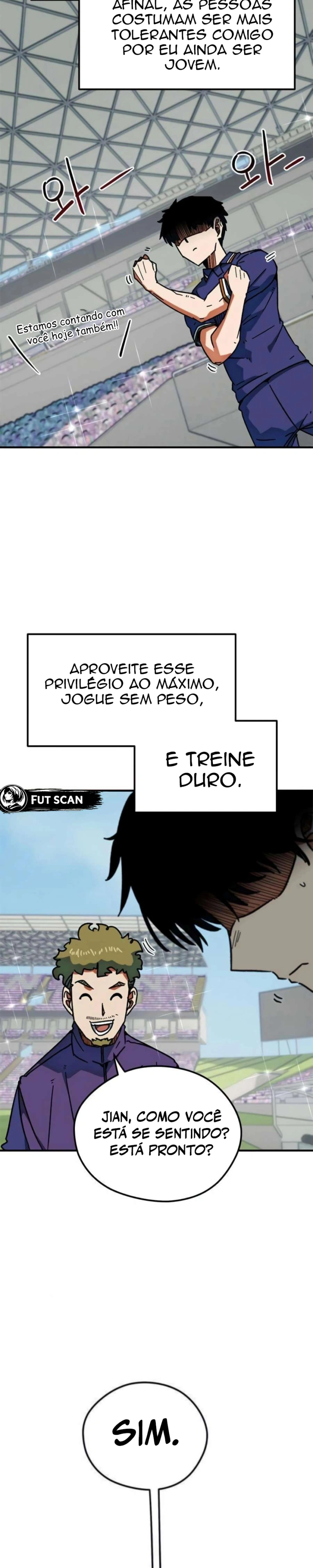 Acham Que Eu Sou um Gênio do Futebol Capítulo 39 Página 15