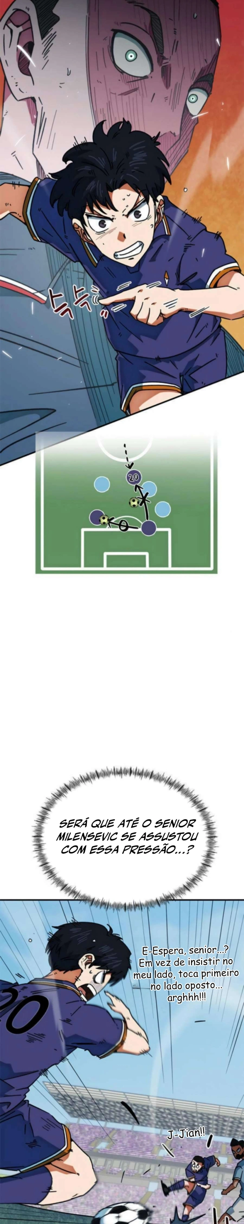 Acham Que Eu Sou um Gênio do Futebol Capítulo 39 Página 27