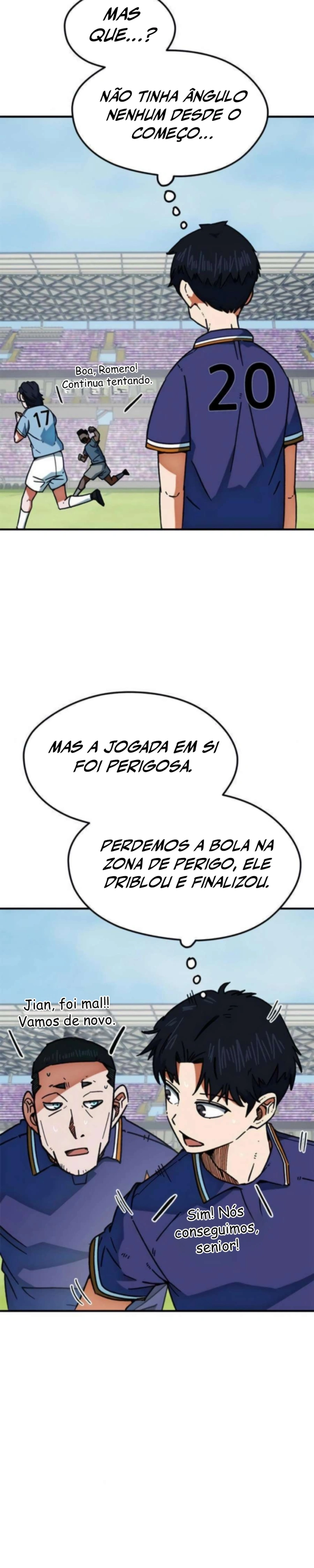 Acham Que Eu Sou um Gênio do Futebol Capítulo 39 Página 33