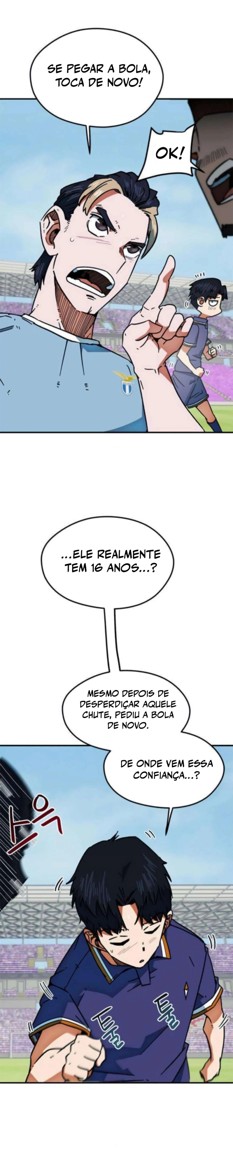 Acham Que Eu Sou um Gênio do Futebol Capítulo 39 Página 34