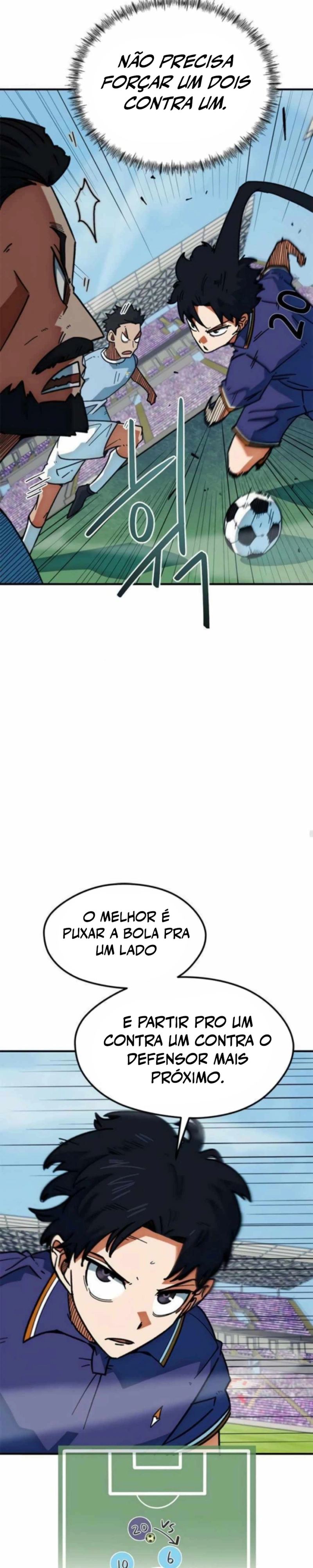 Acham Que Eu Sou um Gênio do Futebol Capítulo 40 Página 6