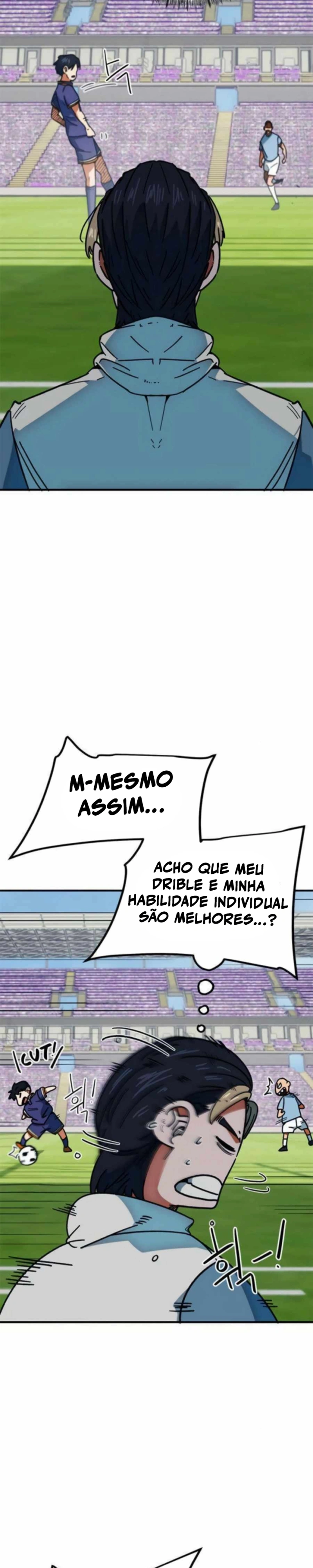 Acham Que Eu Sou um Gênio do Futebol Capítulo 40 Página 39