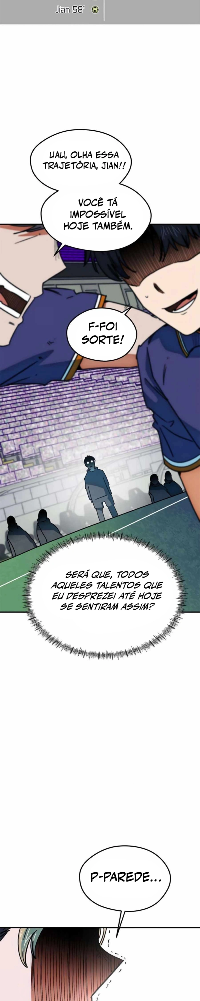 Acham Que Eu Sou um Gênio do Futebol Capítulo 40 Página 44