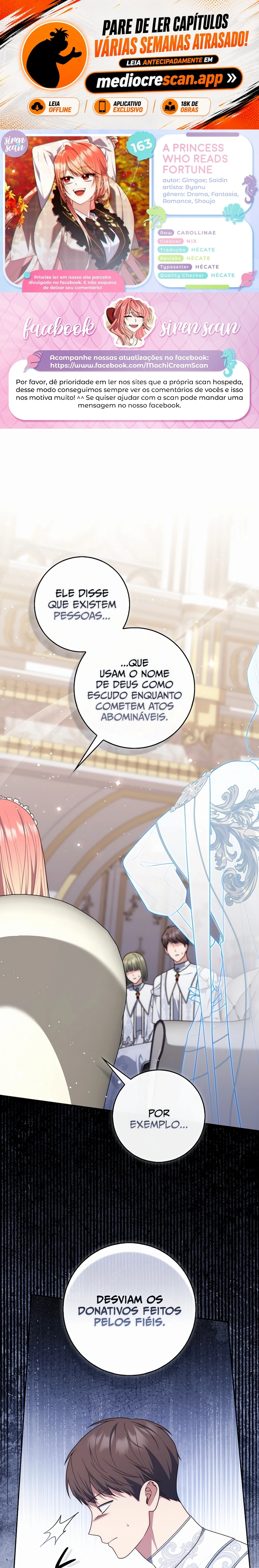 Uma Princesa que Lê a Sorte Capítulo 163 Página 1