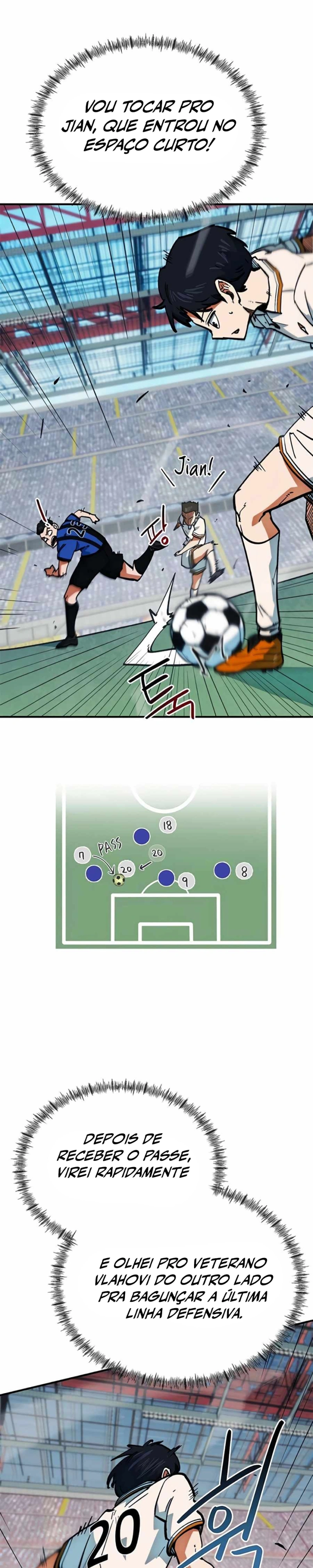 Acham Que Eu Sou um Gênio do Futebol Capítulo 44 Página 10