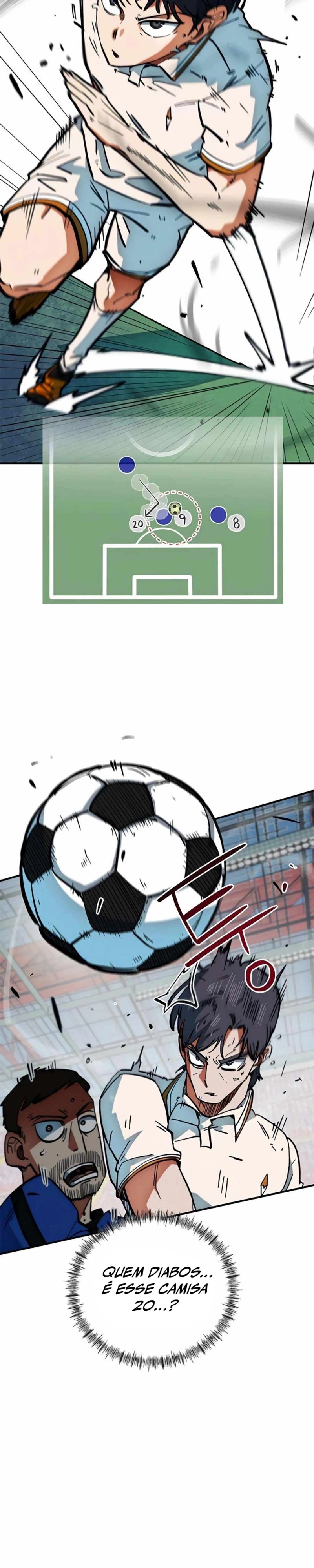 Acham Que Eu Sou um Gênio do Futebol Capítulo 44 Página 17