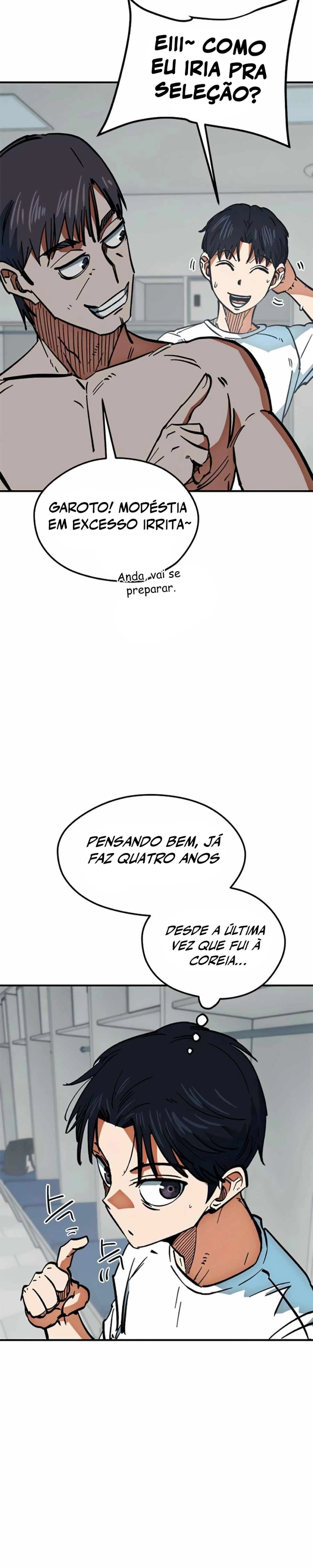 Acham Que Eu Sou um Gênio do Futebol Capítulo 44 Página 44