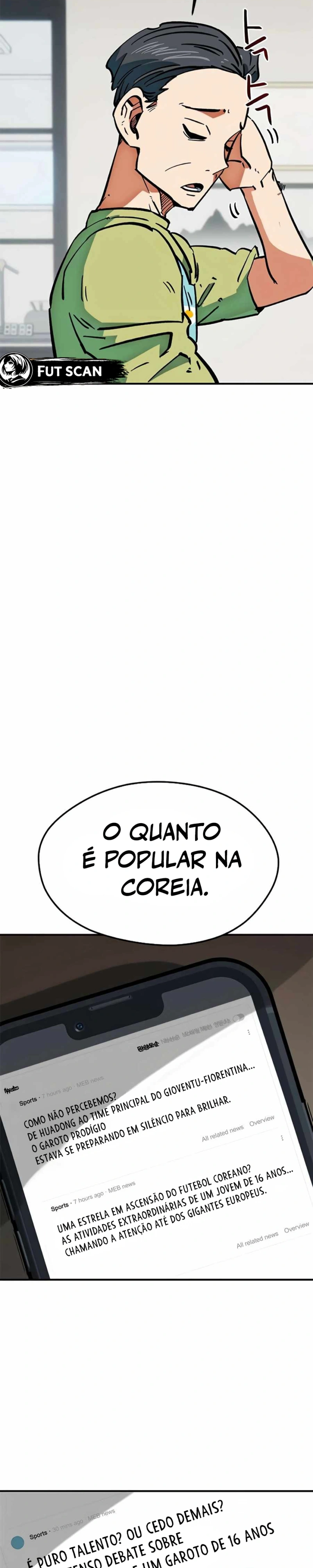 Acham Que Eu Sou um Gênio do Futebol Capítulo 44 Página 47