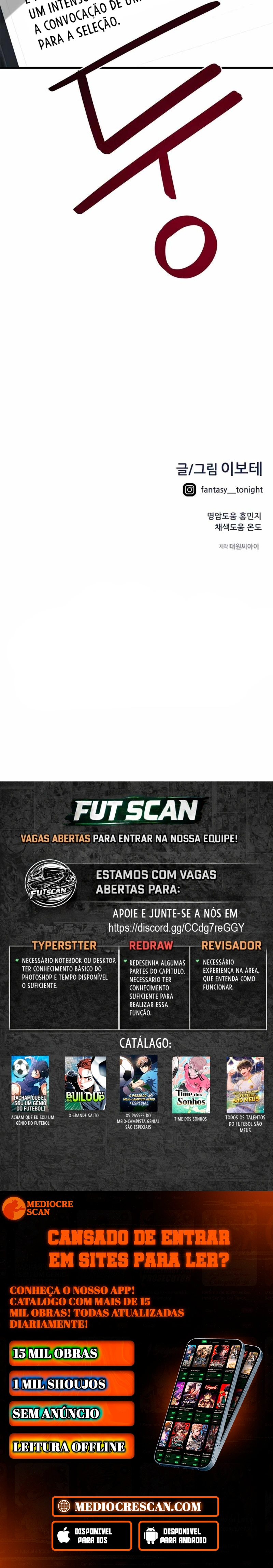 Acham Que Eu Sou um Gênio do Futebol Capítulo 44 Página 48
