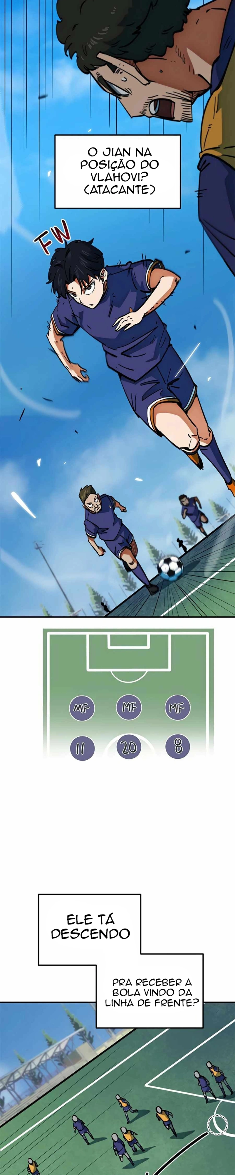Acham Que Eu Sou um Gênio do Futebol Capítulo 46 Página 33