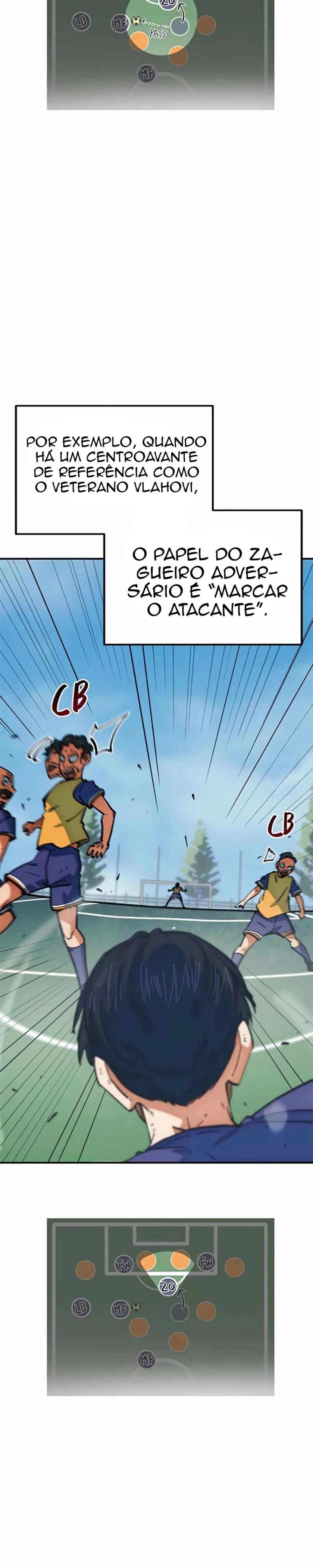 Acham Que Eu Sou um Gênio do Futebol Capítulo 46 Página 36