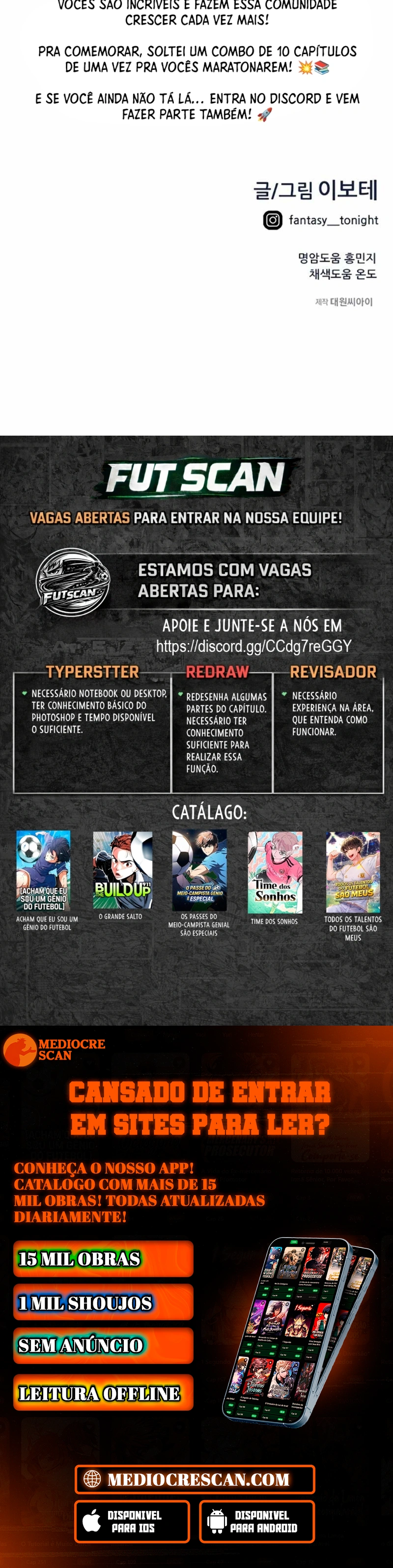 Acham Que Eu Sou um Gênio do Futebol Capítulo 46 Página 45