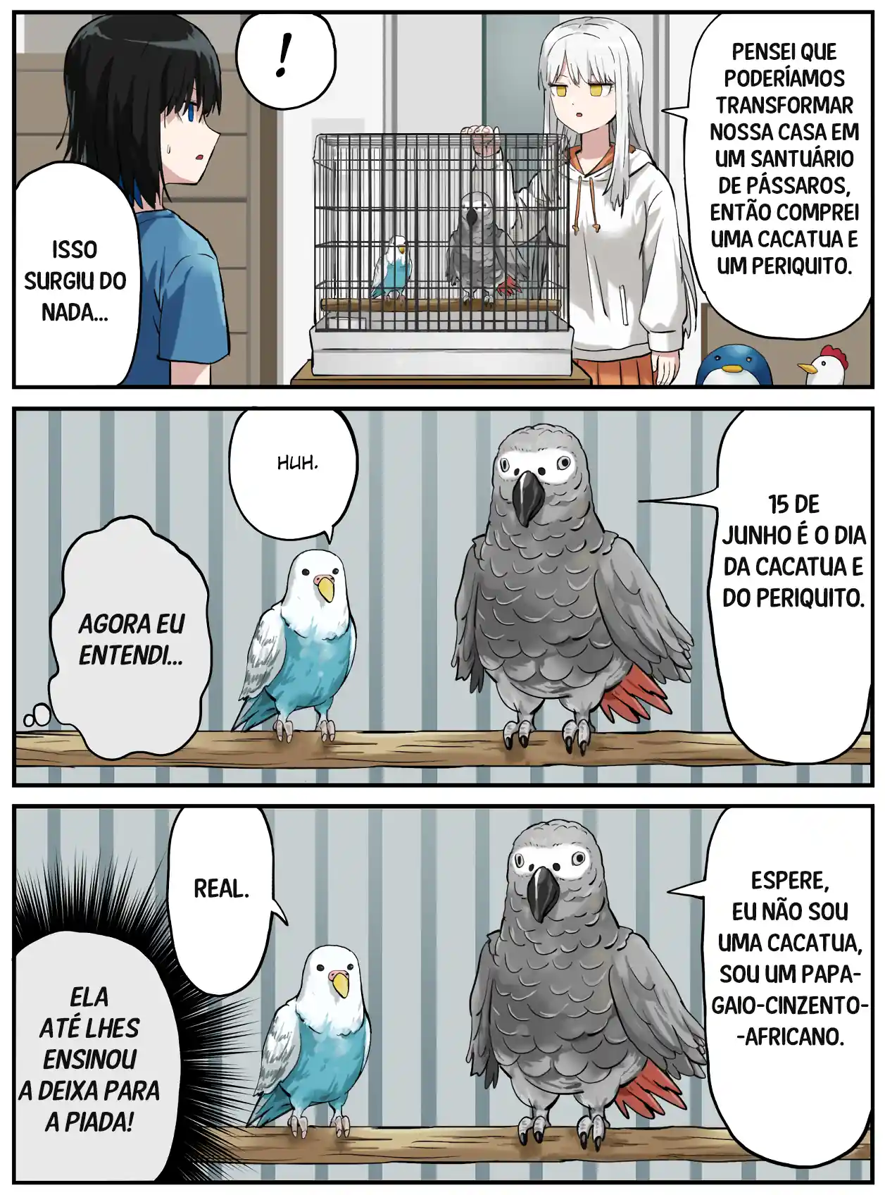 Dia de Aniversário Mangá Capítulo 163 Página 3