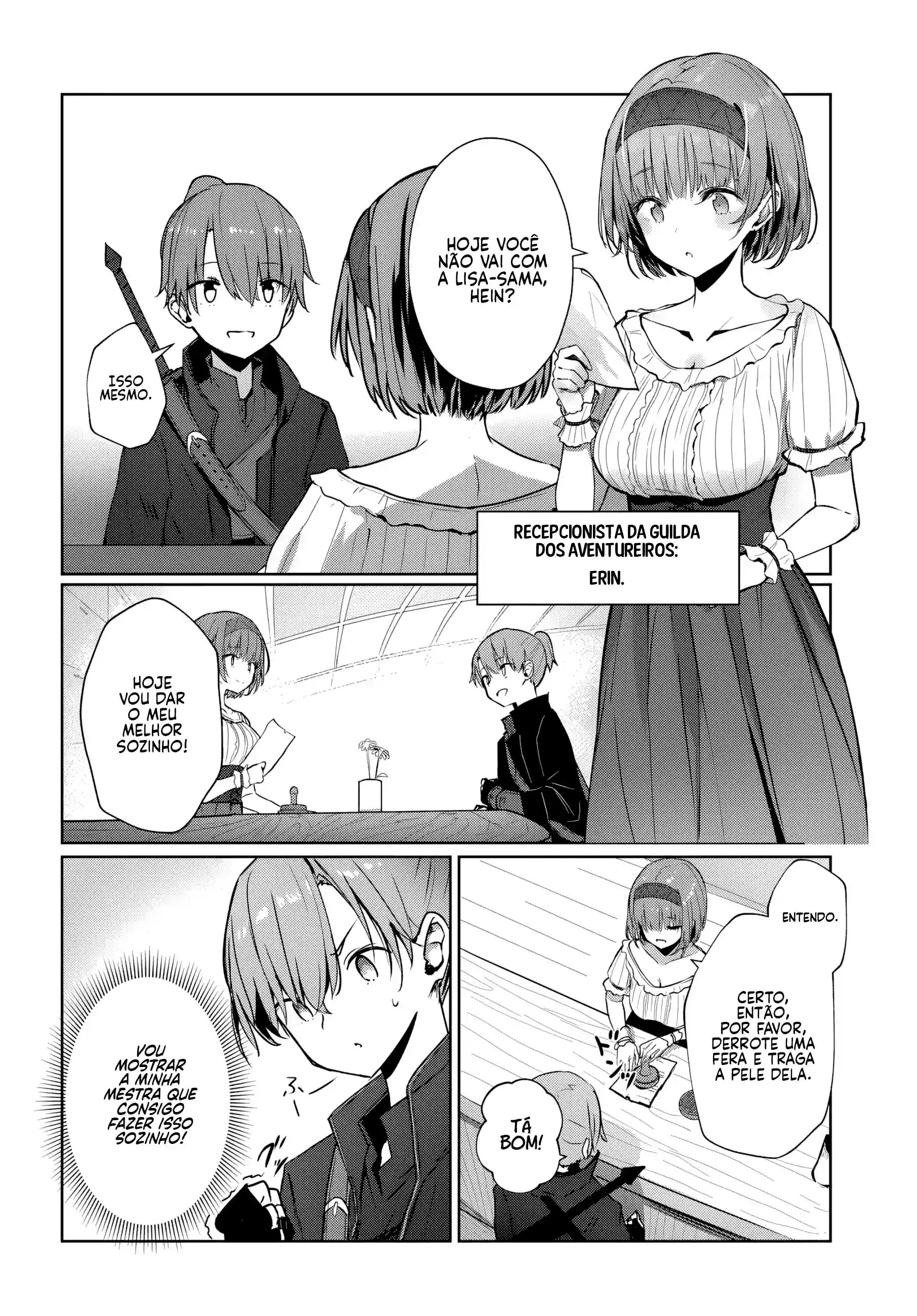 My Female Sword Master, Whom I Live With, Is So Cute That I'm Happy Every Day Capítulo 4 Página 2