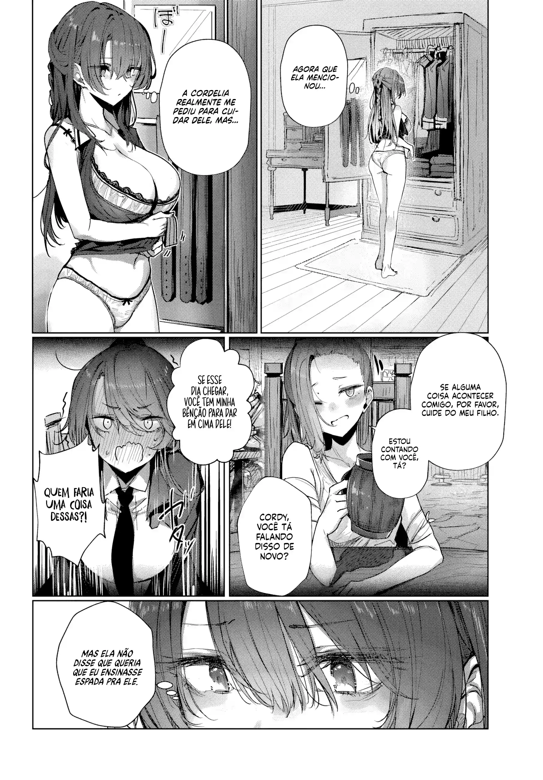 My Female Sword Master, Whom I Live With, Is So Cute That I'm Happy Every Day Capítulo 6 Página 4
