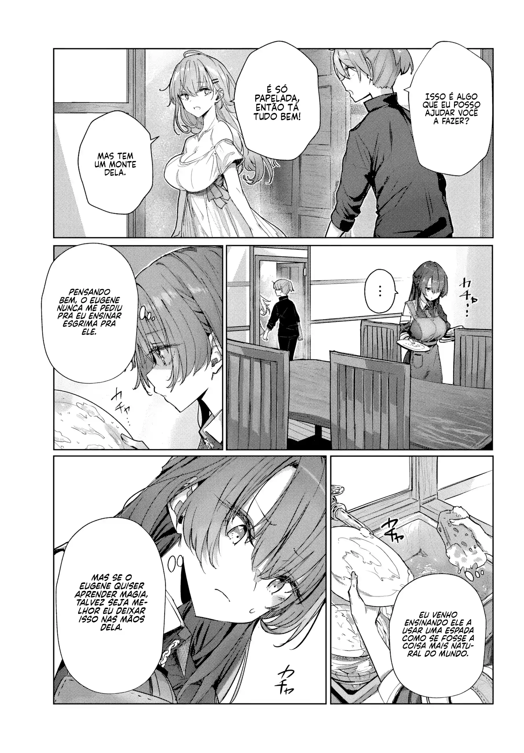 My Female Sword Master, Whom I Live With, Is So Cute That I'm Happy Every Day Capítulo 6 Página 9