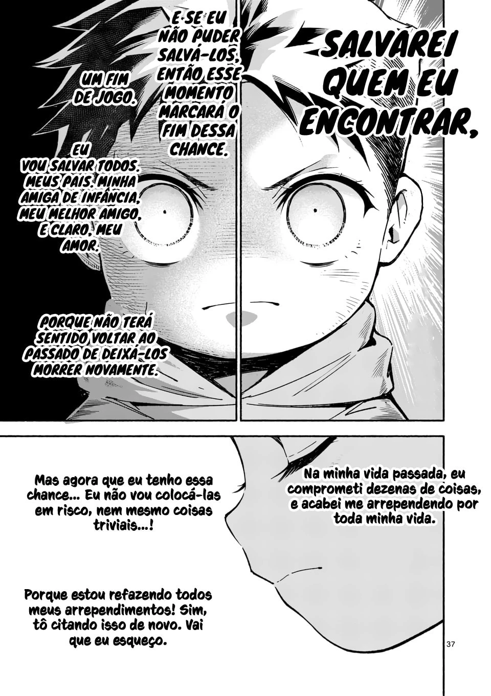 Depois de Renascer, Eu me Tornei o Mais Forte para Salvar Todos Capítulo 1 Página 38