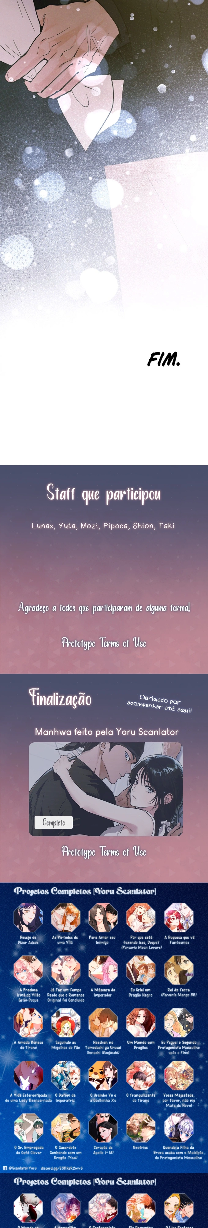 Termos de Uso do Protótipo Capítulo 5 Página 38