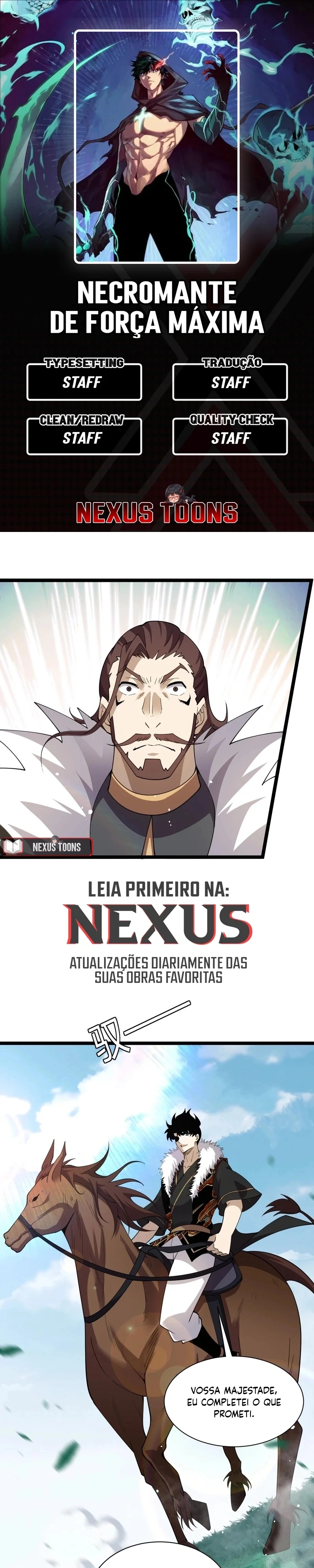 Necromante com Força Máxima Capítulo 85 Página 1