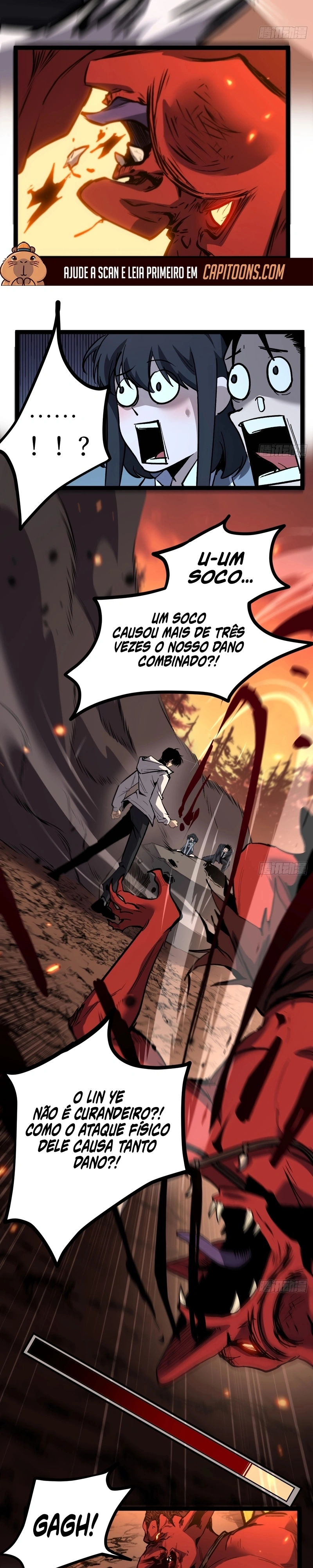 Minha Técnica de Cura Copia Tudo, Eu Detonei o Abismo Capítulo 9 Página 5