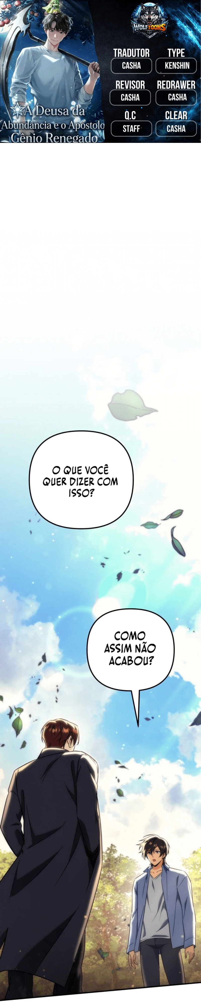 A Deusa da Abundância e o Apóstolo Gênio Renegado Capítulo 27 Página 1