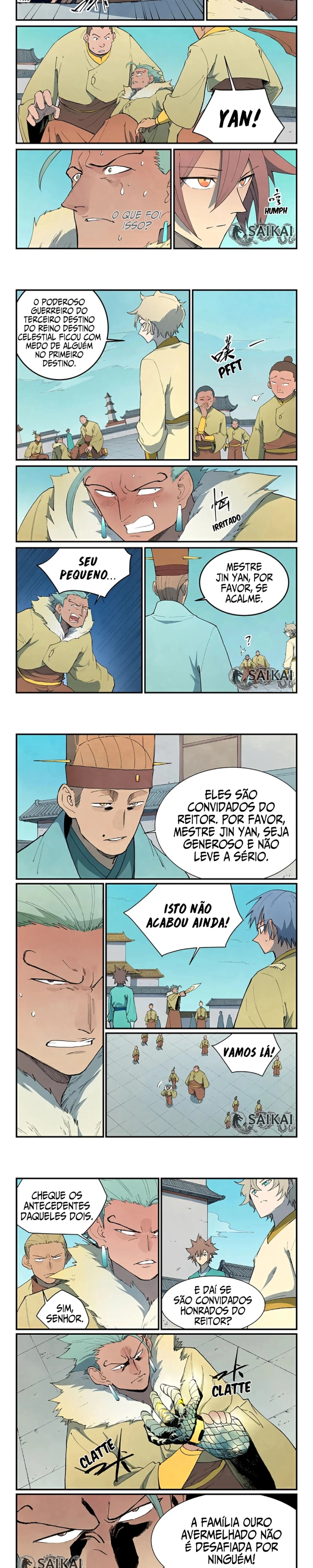 Técnica do Deus Marcial da Estrela Capítulo 798 Página 2