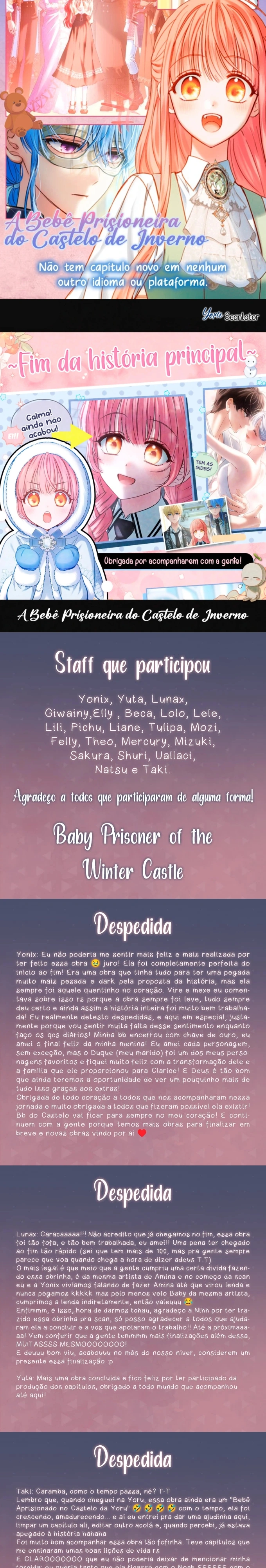 A Bebê Prisioneira do Castelo de Inverno Capítulo 109 Página 30