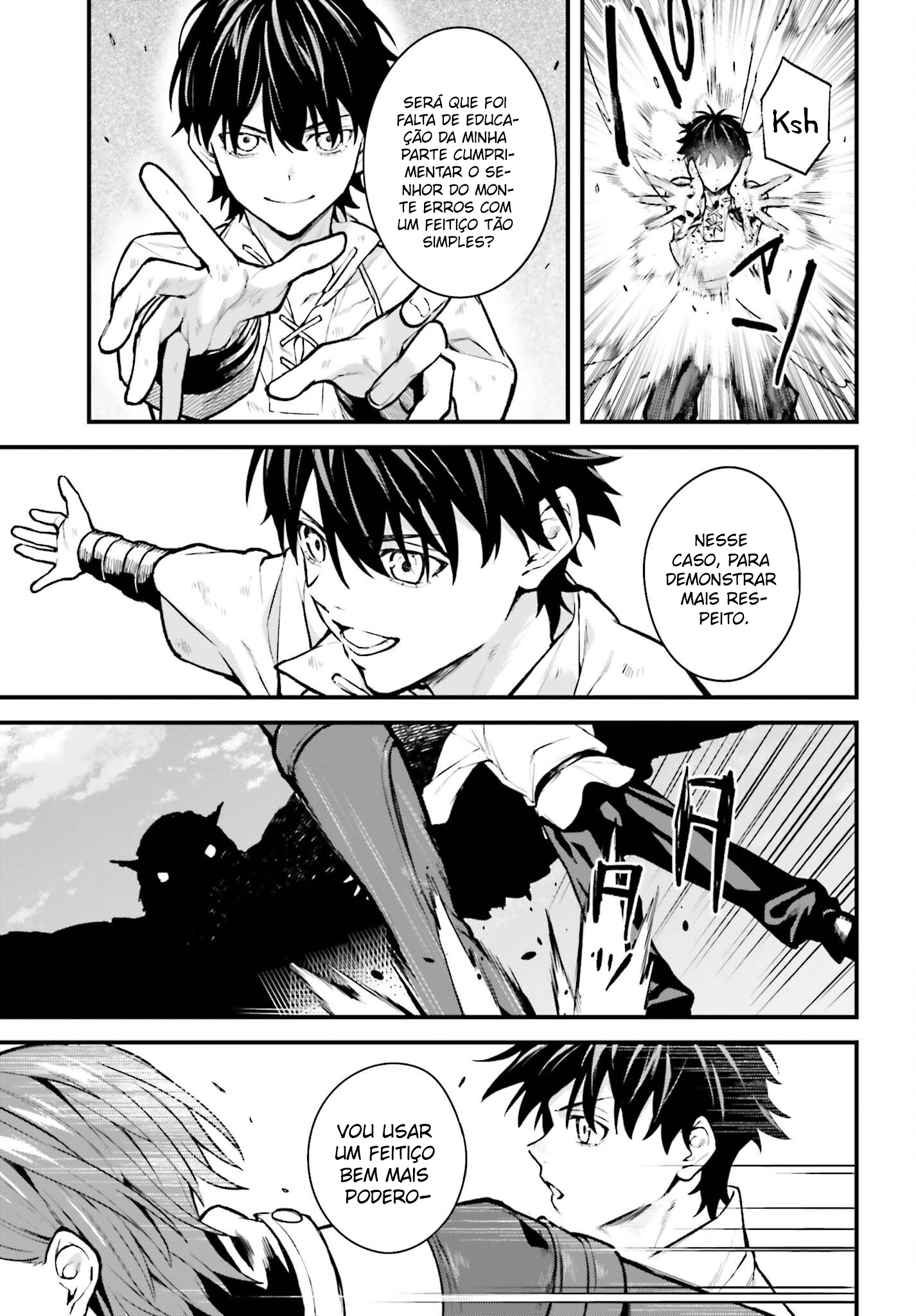 Mago Sem Fim - Eu, um Plebeu Sem Magia, Fui Expulso por uma Criança Sem Magia, mas na Verdade Sou um Portador de Magia Sem Fim Capítulo 8 Página 4