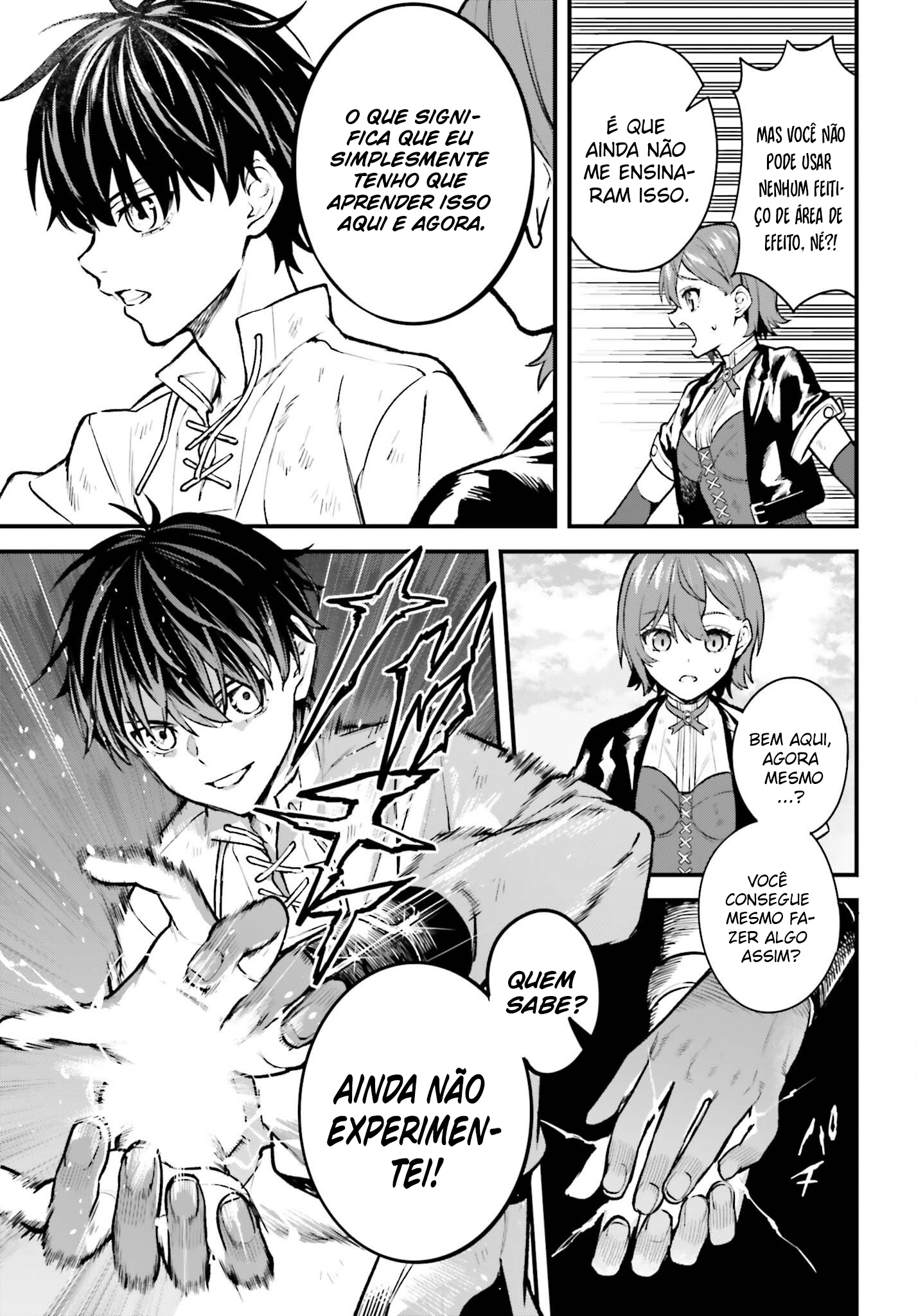 Mago Sem Fim - Eu, um Plebeu Sem Magia, Fui Expulso por uma Criança Sem Magia, mas na Verdade Sou um Portador de Magia Sem Fim Capítulo 8 Página 18