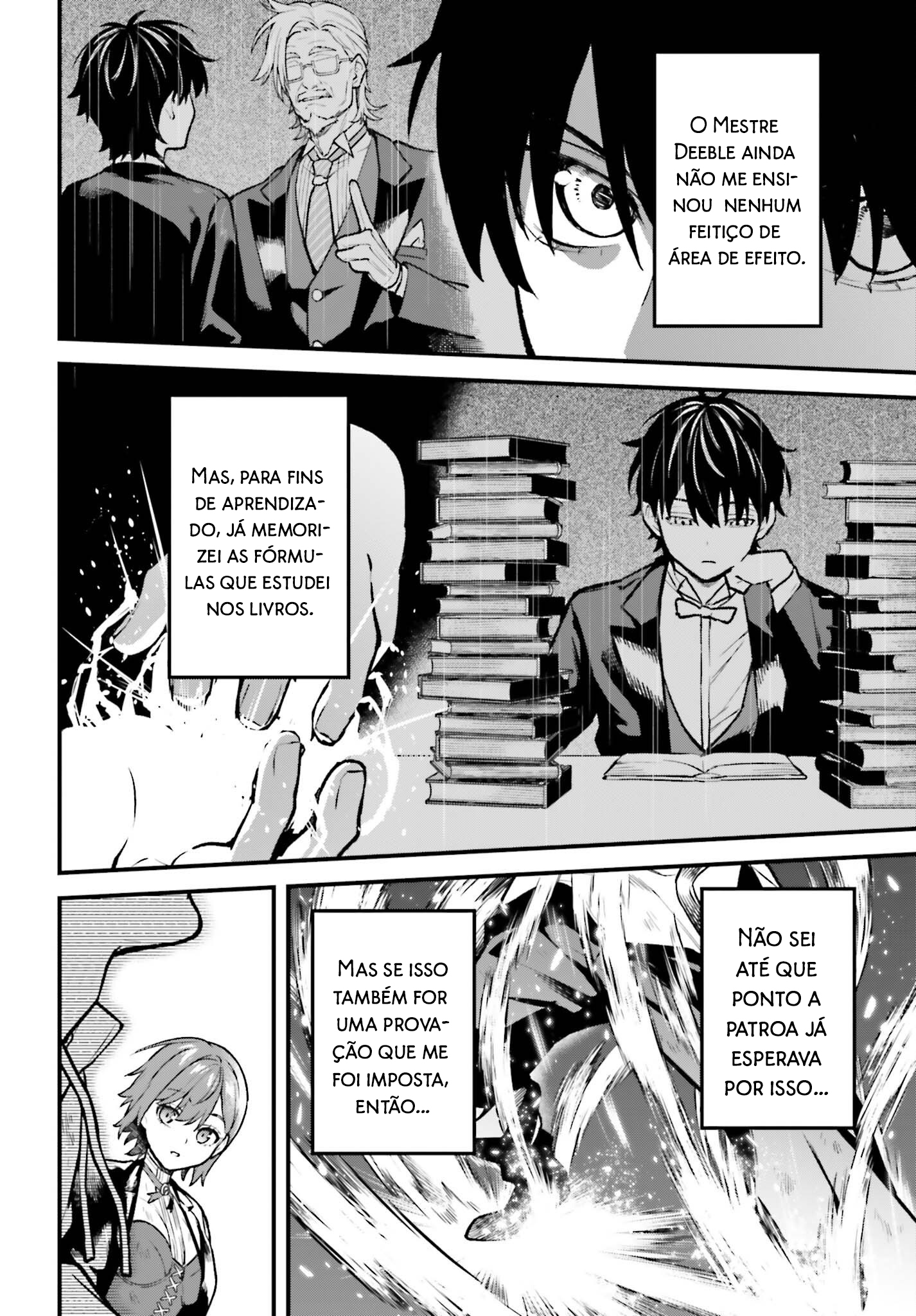 Mago Sem Fim - Eu, um Plebeu Sem Magia, Fui Expulso por uma Criança Sem Magia, mas na Verdade Sou um Portador de Magia Sem Fim Capítulo 8 Página 19