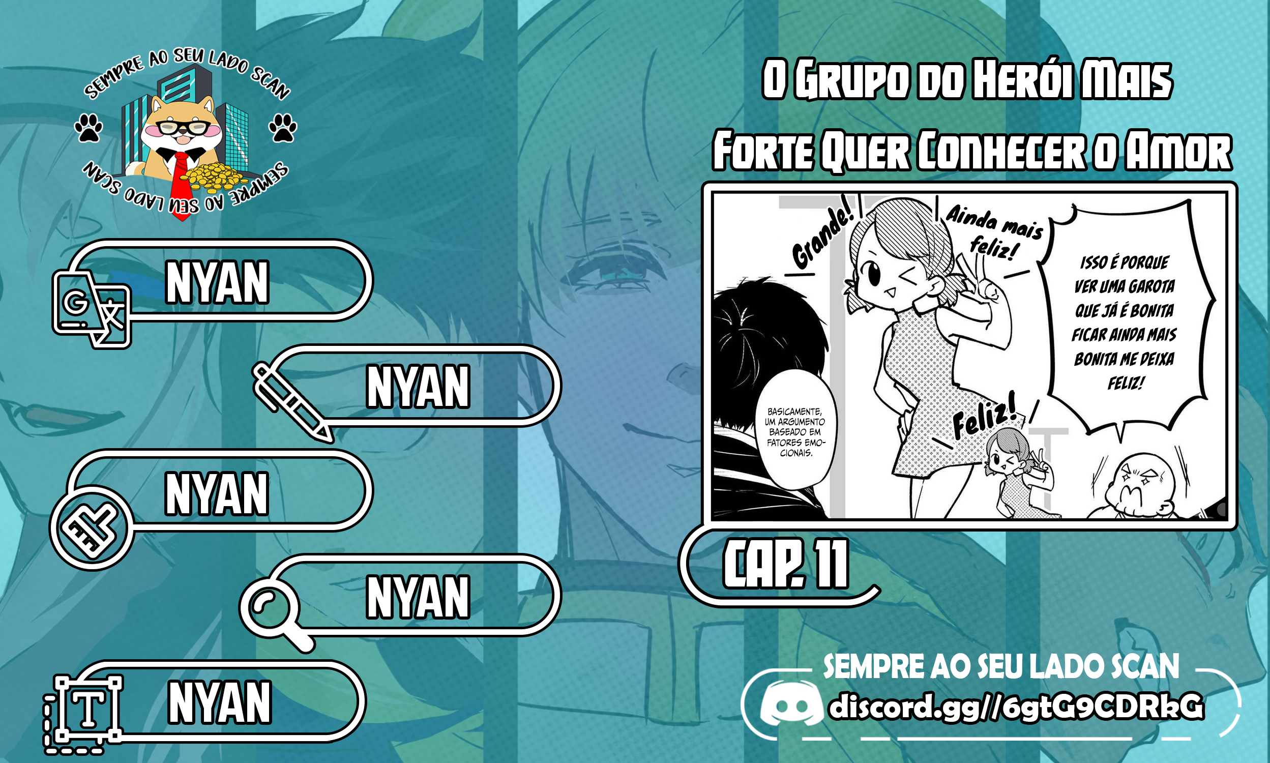 O Poderoso Herói Quer Saber sobre o Amor Capítulo 11 Página 1