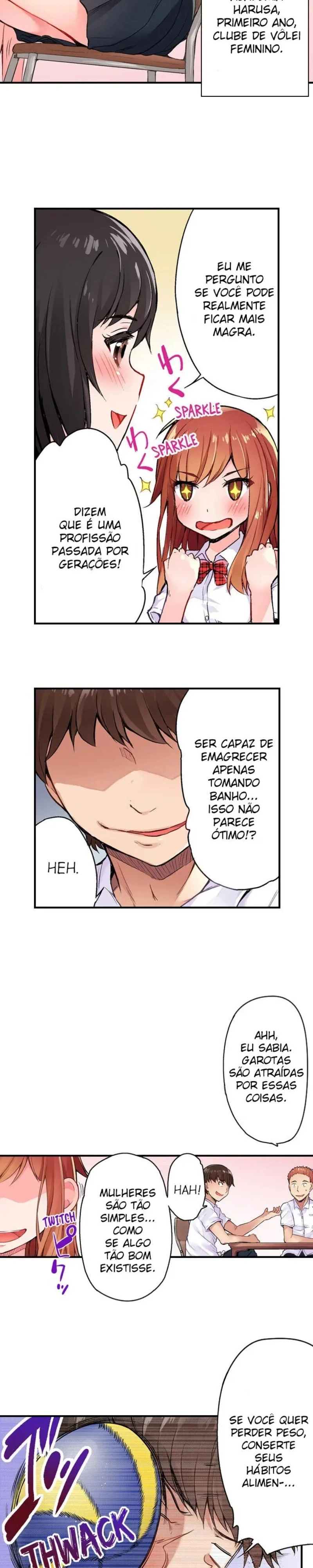 Araiya-san! Eu e Ele no Banho Feminino!? Capítulo 1 Página 5