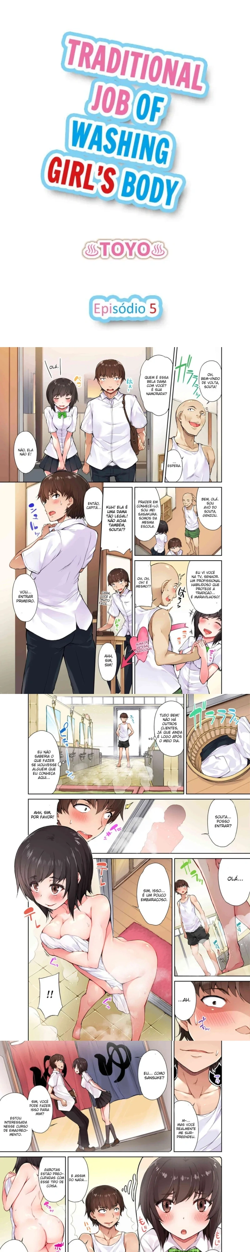 Araiya-san! Eu e Ele no Banho Feminino!? Capítulo 5 Página 1