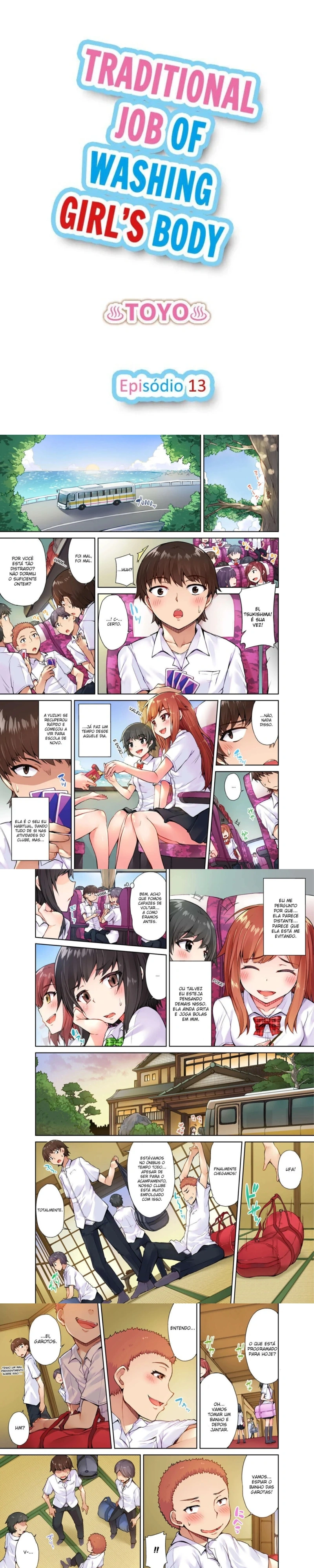 Araiya-san! Eu e Ele no Banho Feminino!? Capítulo 13 Página 1