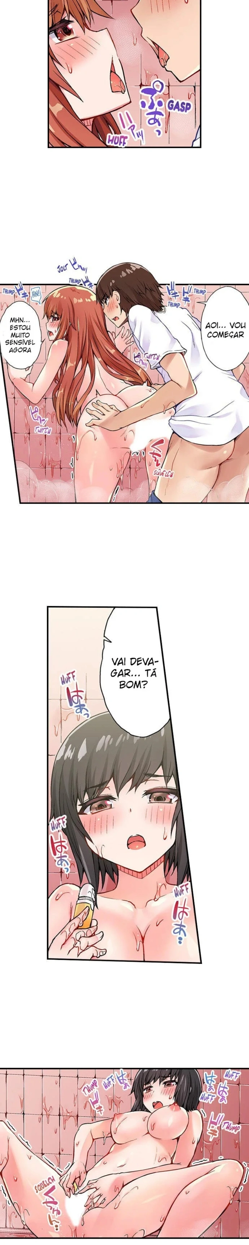 Araiya-san! Eu e Ele no Banho Feminino!? Capítulo 28 Página 3