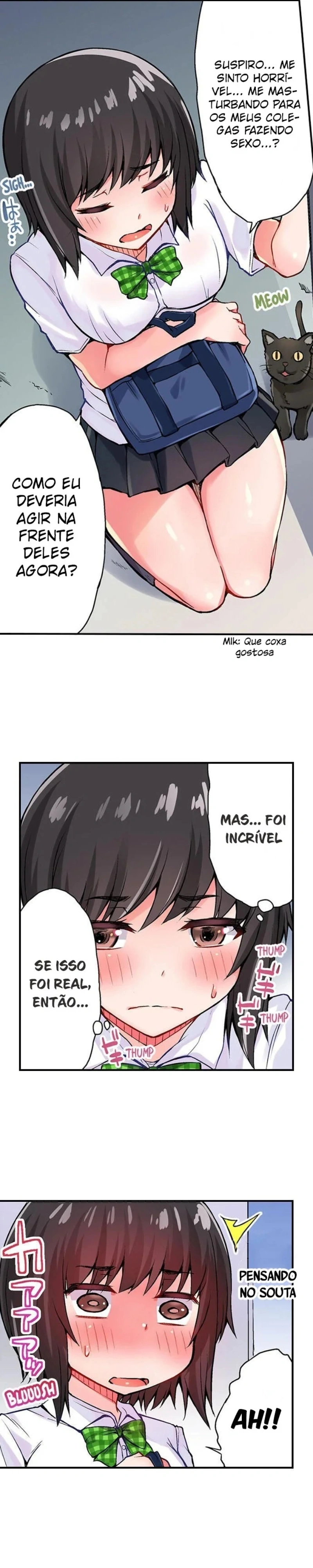 Araiya-san! Eu e Ele no Banho Feminino!? Capítulo 28 Página 12
