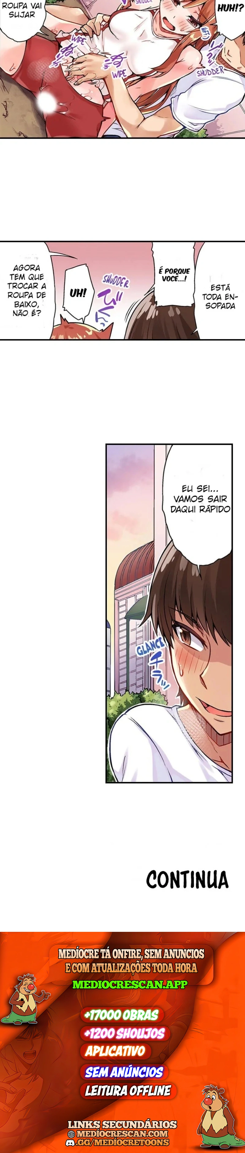 Araiya-san! Eu e Ele no Banho Feminino!? Capítulo 30 Página 15