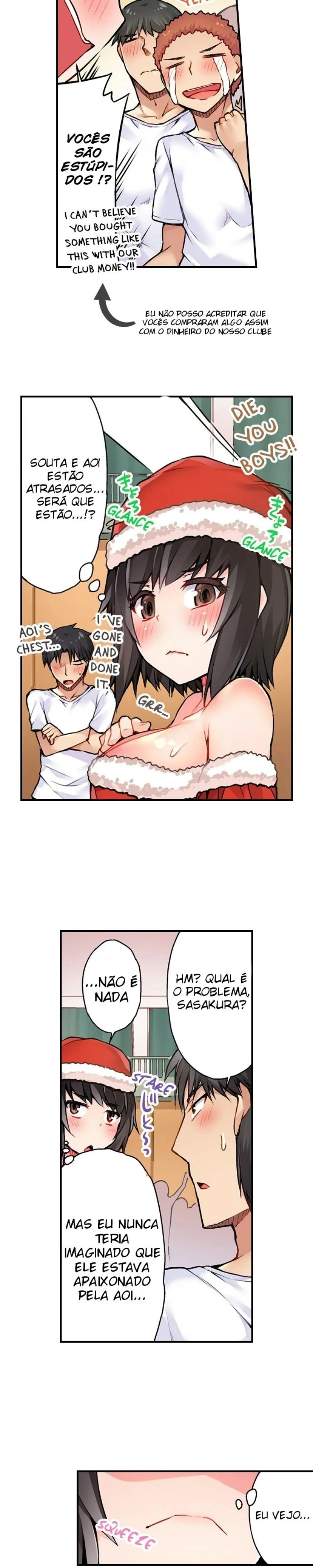 Araiya-san! Eu e Ele no Banho Feminino!? Capítulo 32 Página 11