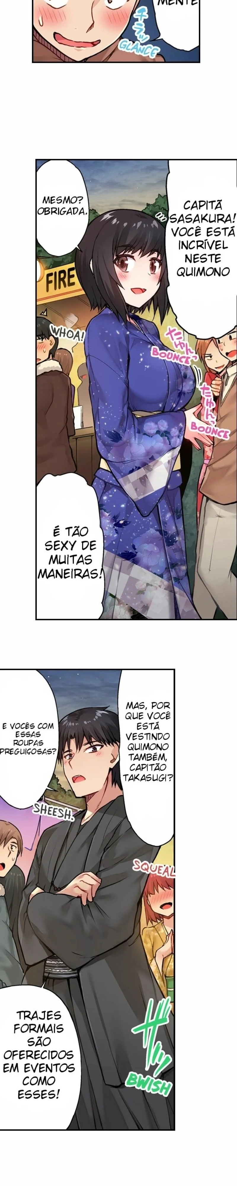 Araiya-san! Eu e Ele no Banho Feminino!? Capítulo 33 Página 6
