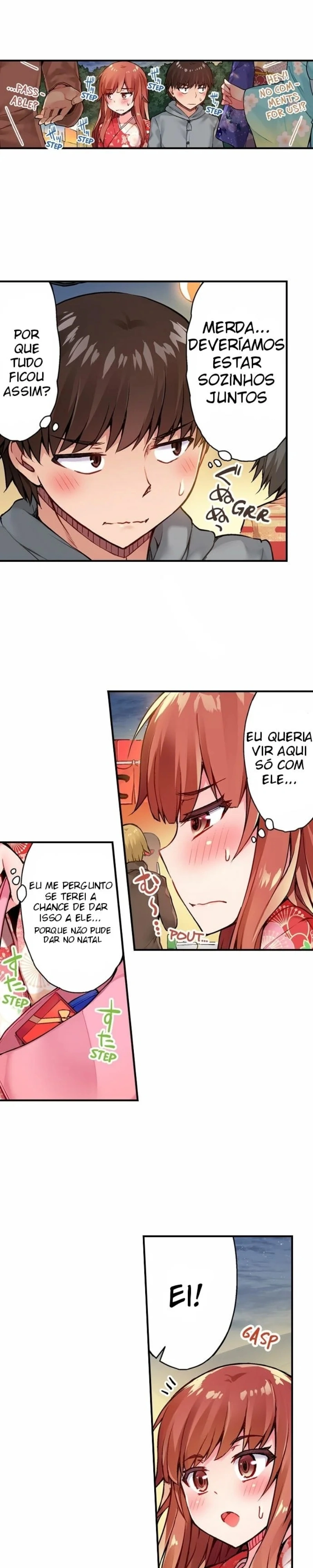 Araiya-san! Eu e Ele no Banho Feminino!? Capítulo 33 Página 7