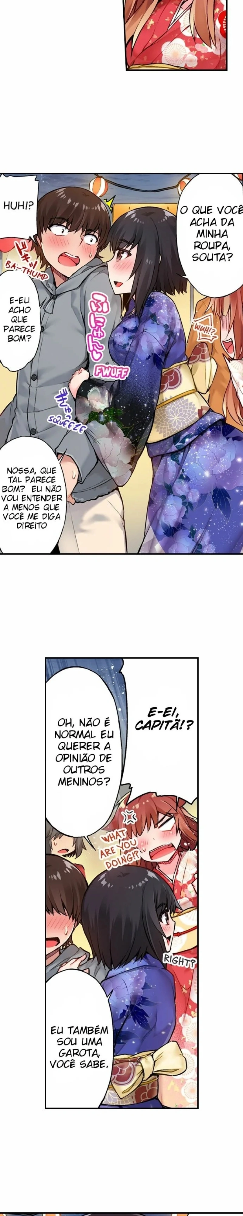 Araiya-san! Eu e Ele no Banho Feminino!? Capítulo 33 Página 8