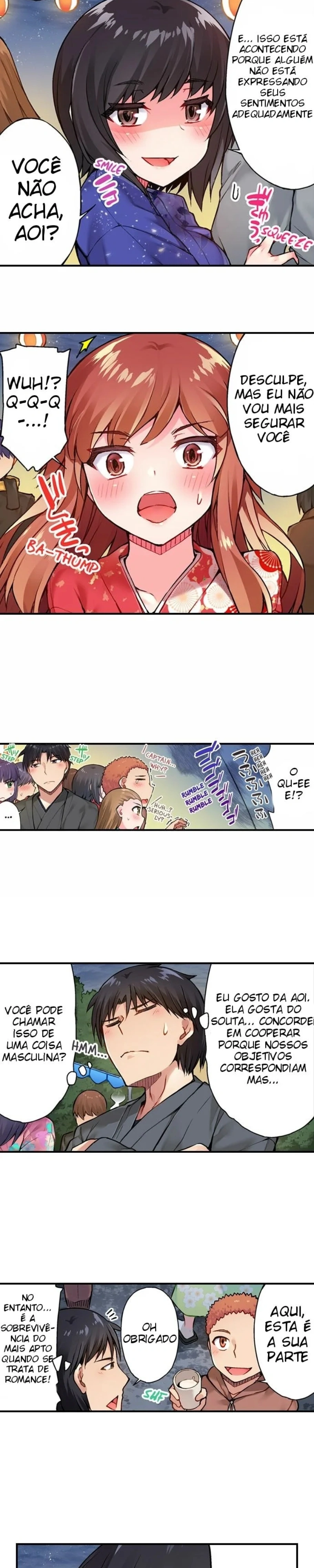Araiya-san! Eu e Ele no Banho Feminino!? Capítulo 33 Página 9