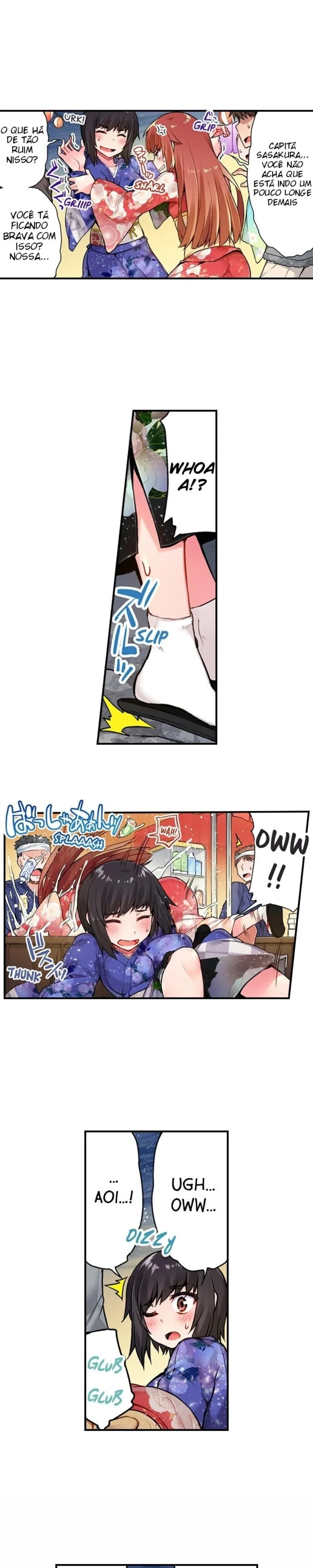 Araiya-san! Eu e Ele no Banho Feminino!? Capítulo 33 Página 12