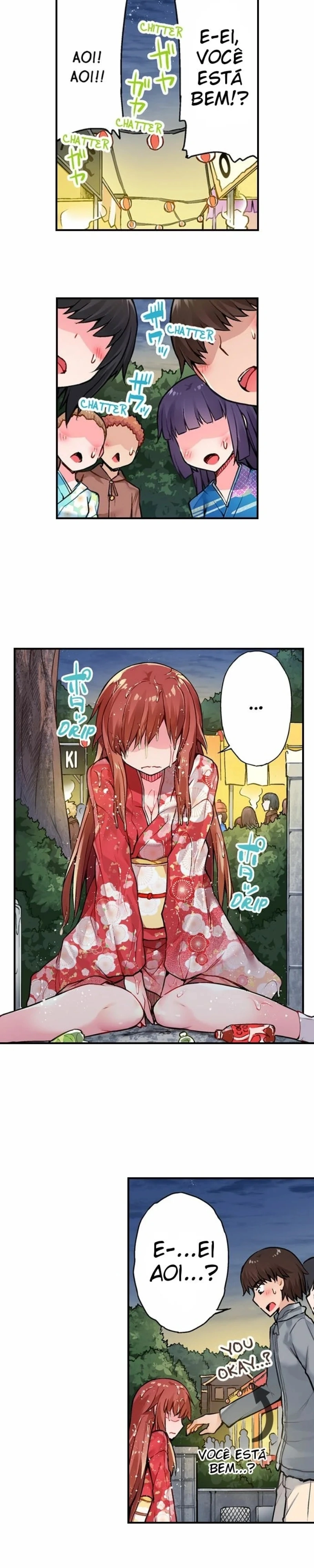 Araiya-san! Eu e Ele no Banho Feminino!? Capítulo 33 Página 13